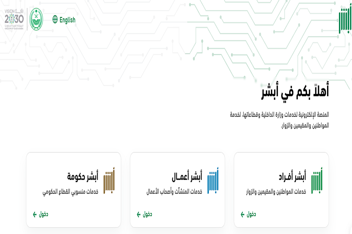 اصدار جواز السفر السعودي الكترونيا 