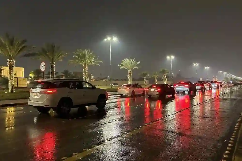 أمطار رعدية