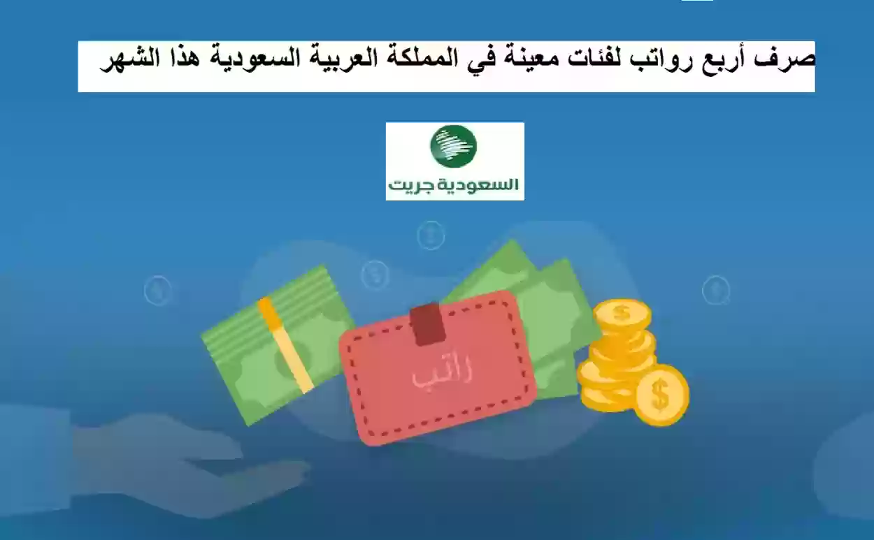 صرف أربع رواتب لفئات معينة في المملكة العربية السعودية هذا الشهر